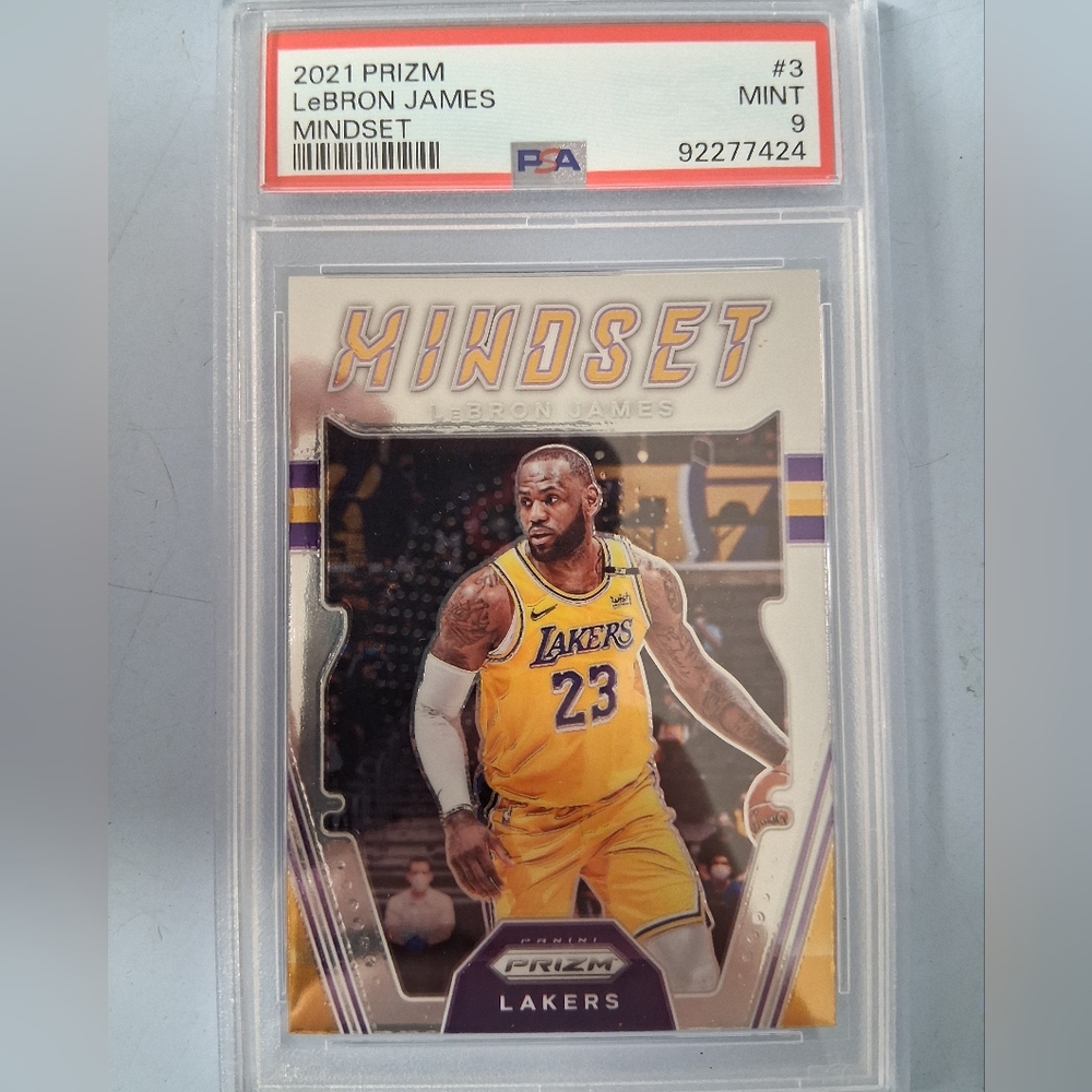 2021 Prizm Mindset #3 LeBron James Mint 9
